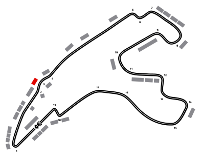 Mapa de F1 Msc Cruises Grand Prix Estados Unidos 2026 - Experiencia Hero | Gold 4