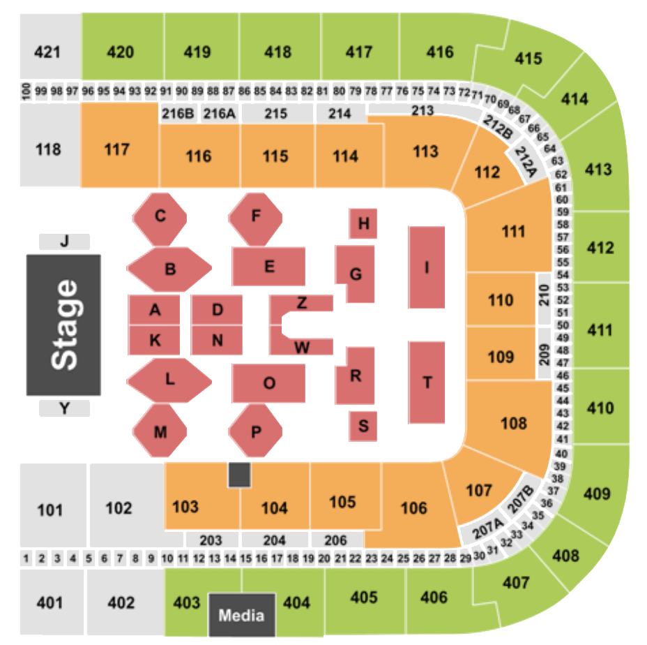 Mapa de Celine Dion París 2026