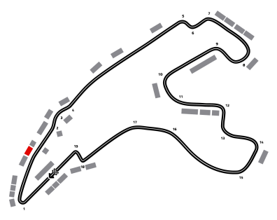 Mapa de F1 Msc Cruises Grand Prix Estados Unidos 2026 - Experiencia Ardennes Club | Gold 2