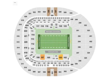 Mapa de Entradas para Detroit vs New England Juego en Alemania