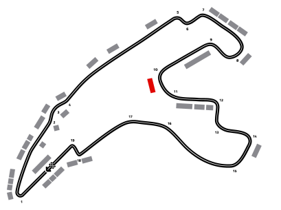 Mapa de F1 Grand Prix Bélgica 2026 - Starter | Laterale Destra B