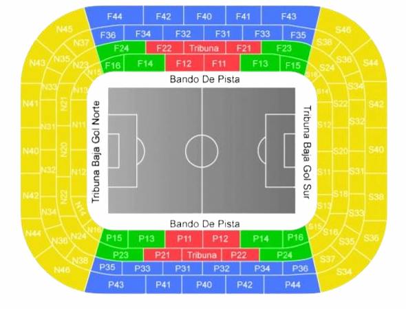 Mapa de Calendario Sevilla - Temporada 2026/27
