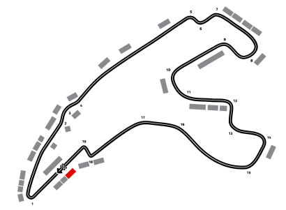 Mapa de F1 Msc Cruises Grand Prix Estados Unidos 2026 - Experiencia Hero | Gold 1