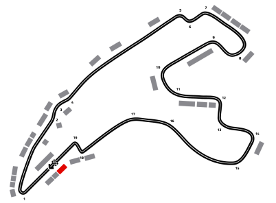 Mapa de F1 Grand Prix Bélgica 2026 - Hero | Gold 1