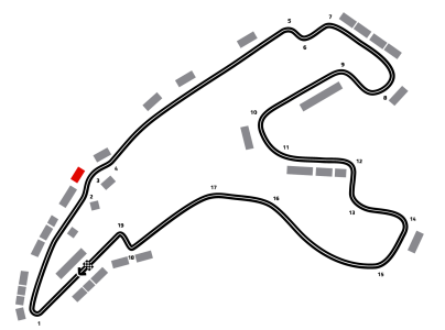 Mapa de F1 Grand Prix Bélgica 2026 - Hero | Gold 4