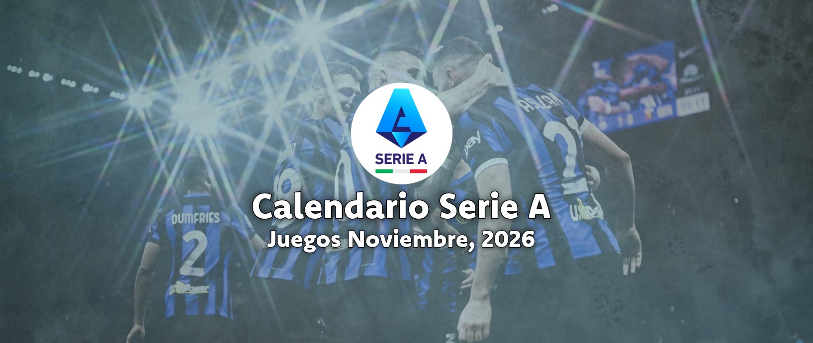 Calendario Serie A 2026 - Noviembre