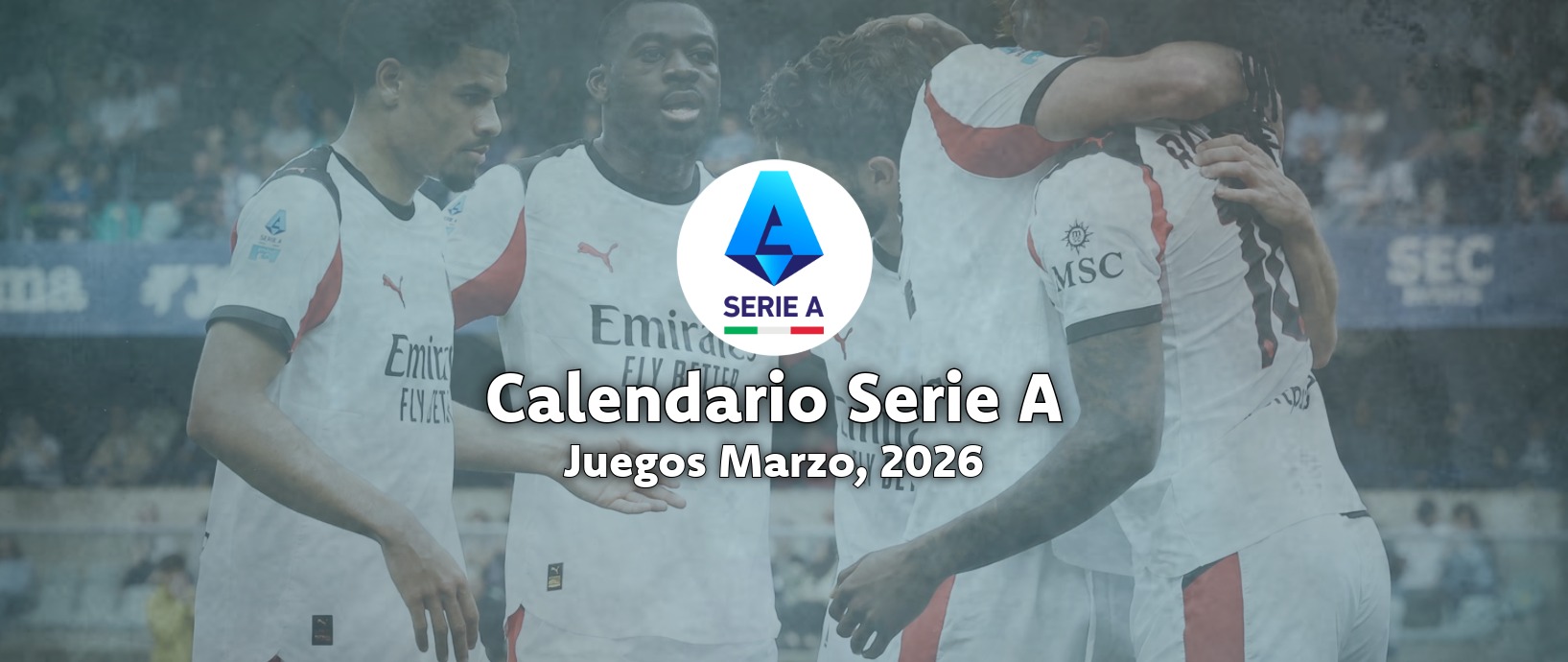 Calendario Serie A 2027 - Marzo
