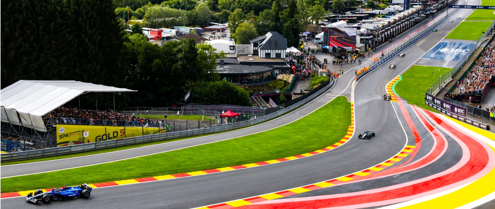 F1 Grand Prix Bélgica 2026 - Champions Club 3-Days | Eau Rouge