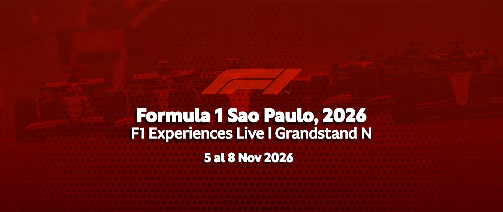 F1 Grand Prix São Paulo 2026 - F1 Experiences Live | Grandstand N