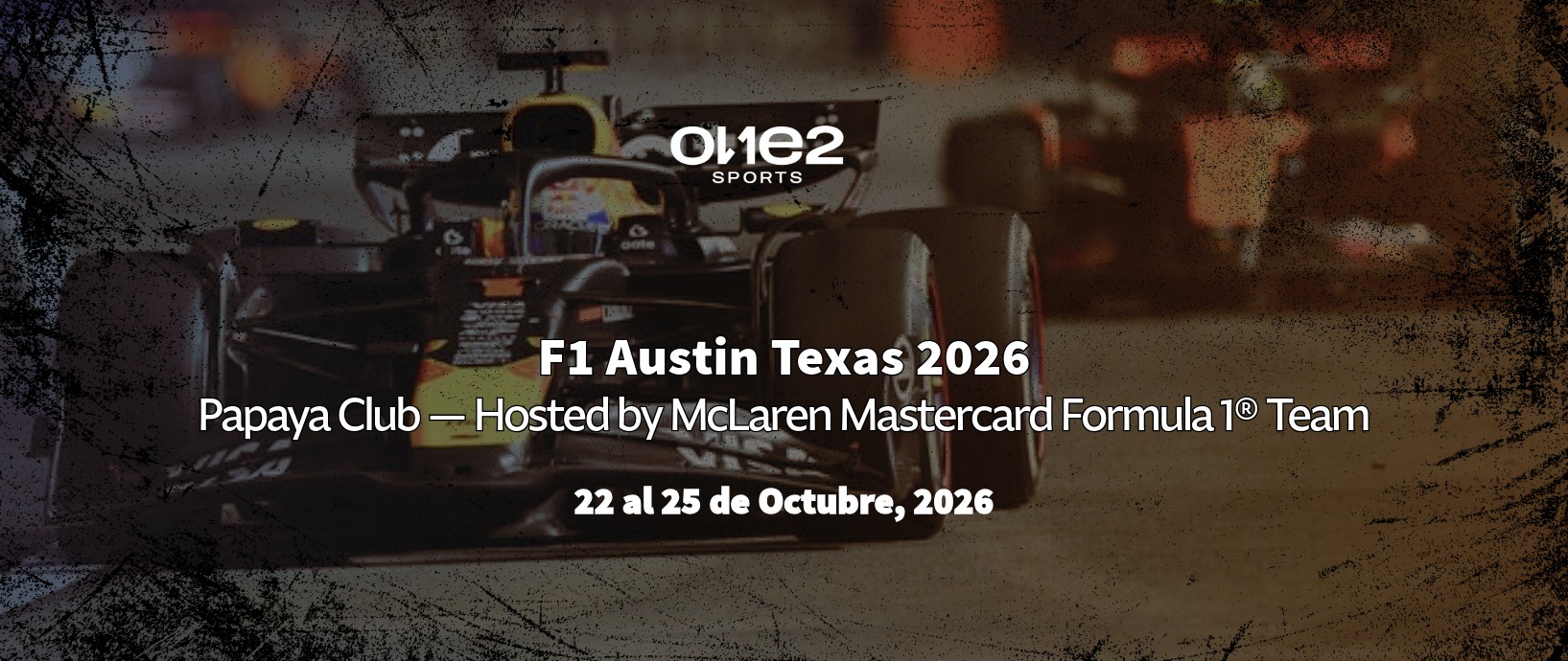F1 Austin Texas 2026 - Papaya Club — Hosted by McLaren Mastercard Formula 1® Team