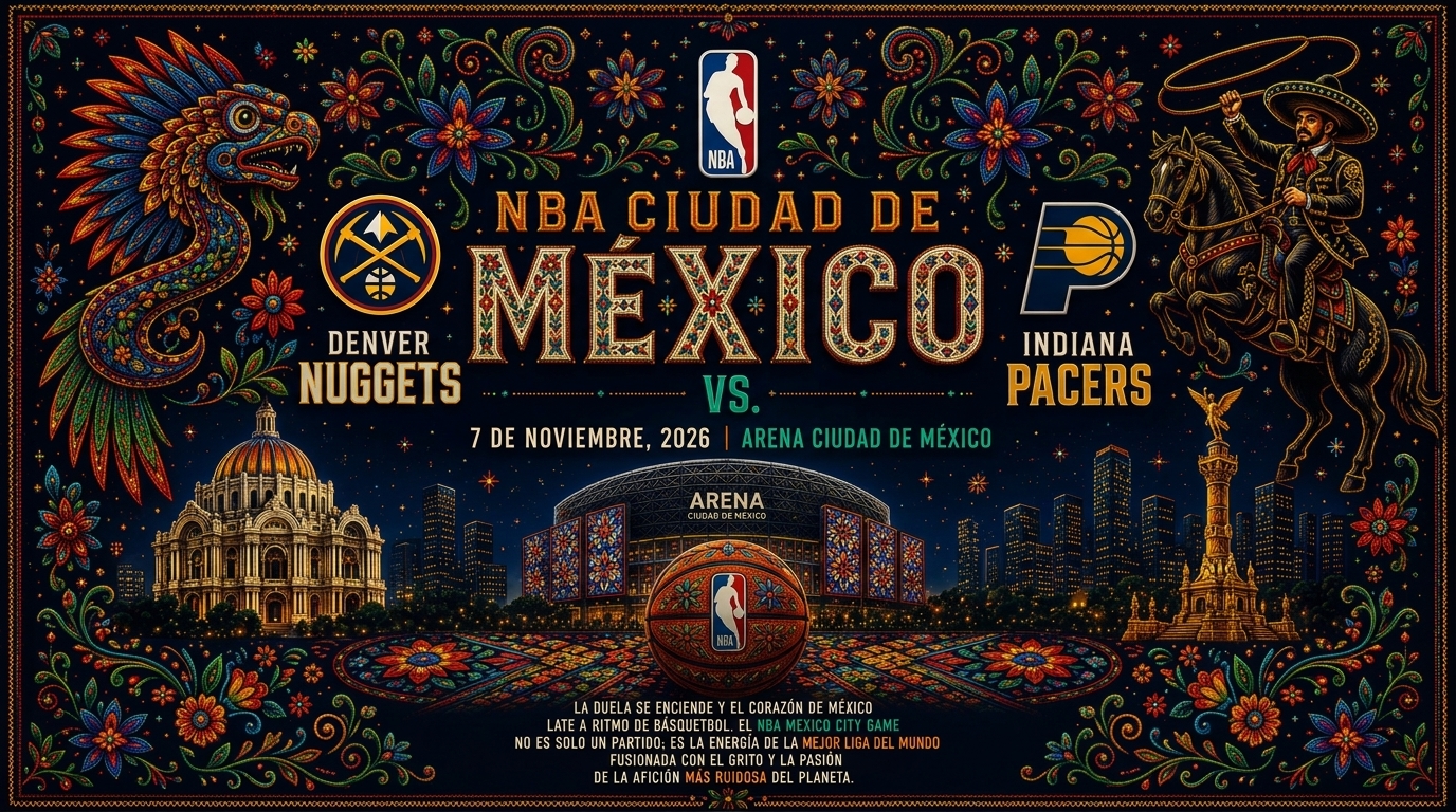 NBA Mexico City Game 2026 - Pacers vs. Nuggets