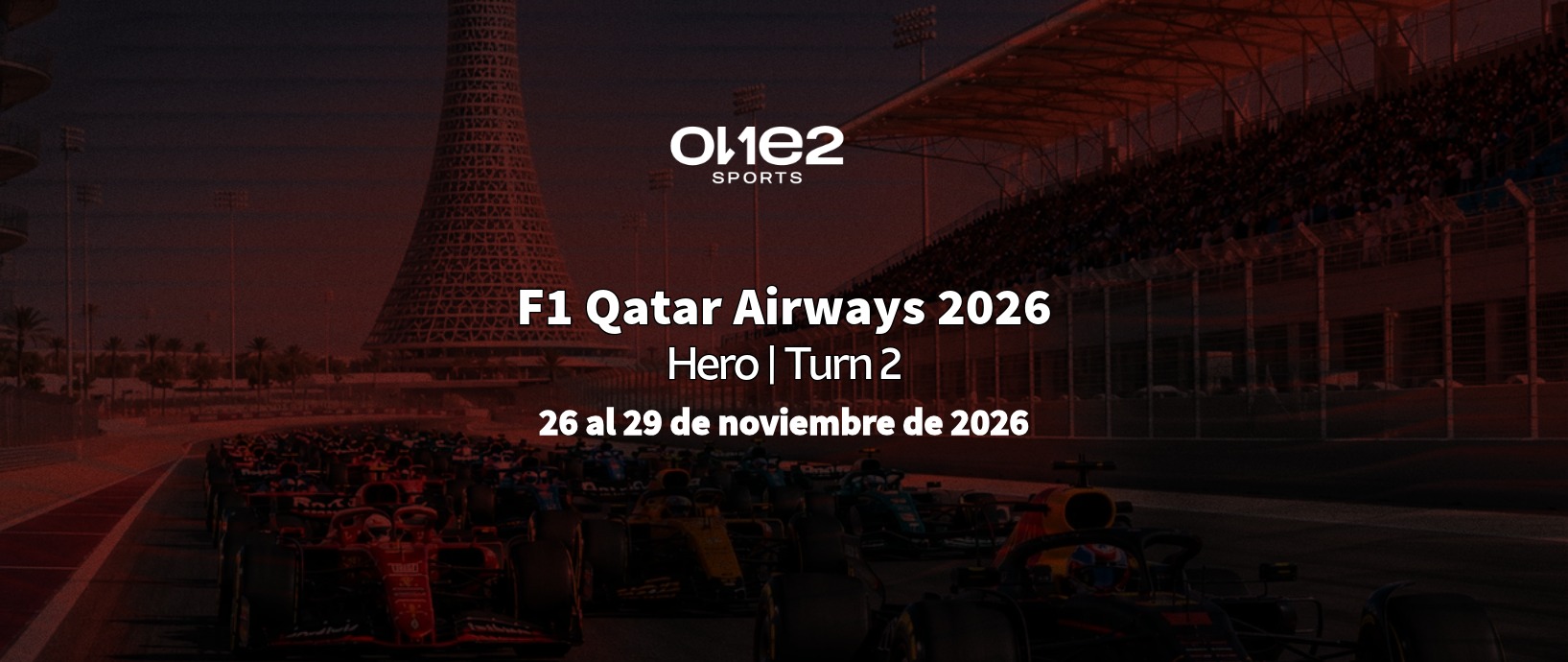 F1 Qatar Airways 2026 - Hero | Turn 2