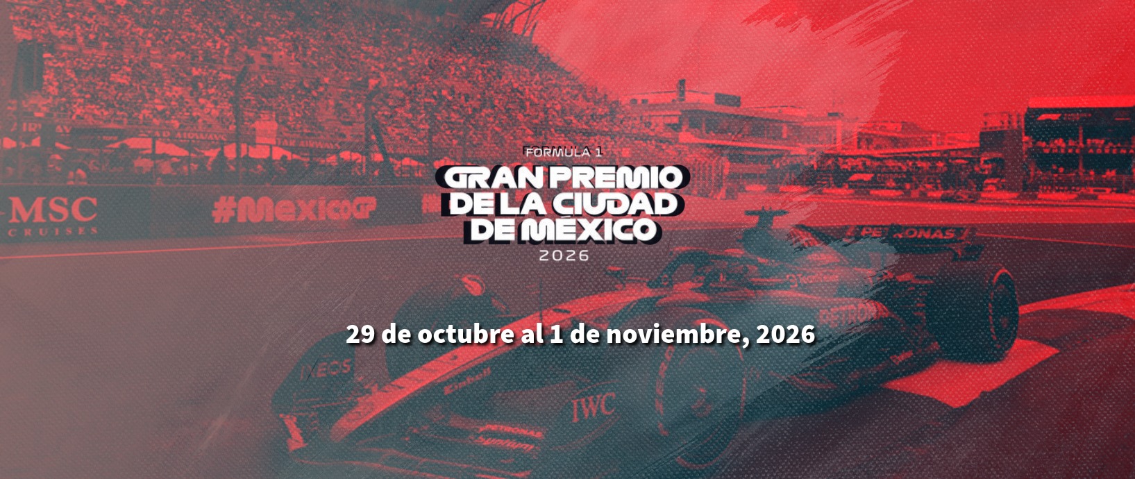 F1 Grand Prix Ciudad de México 2026 - Paddock Club 3-Days | Estadio Level 2